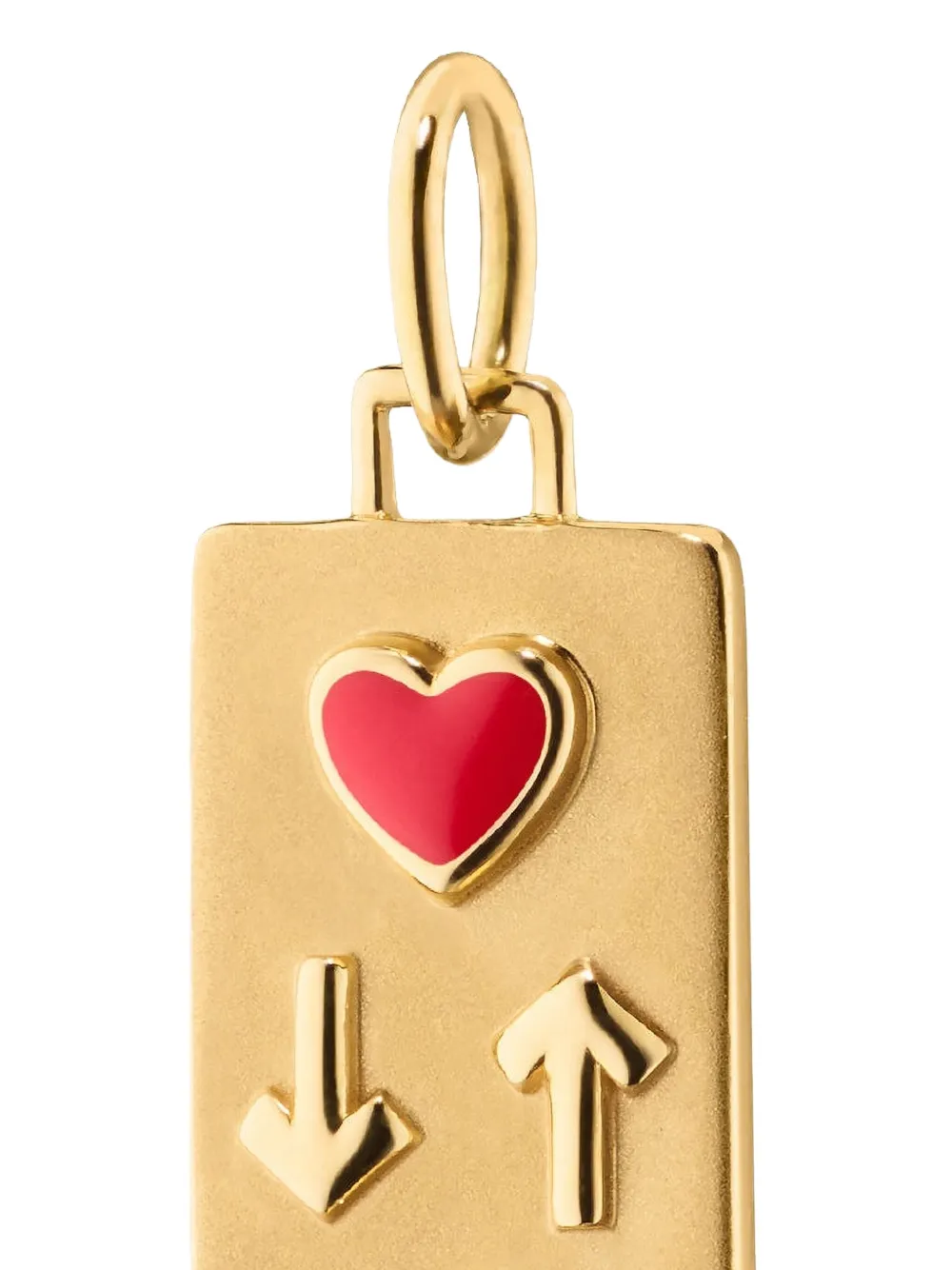 Monica Rich Kosann 18k Yellow Gold Love You To The Moon And Back Diamond Charm In Gold