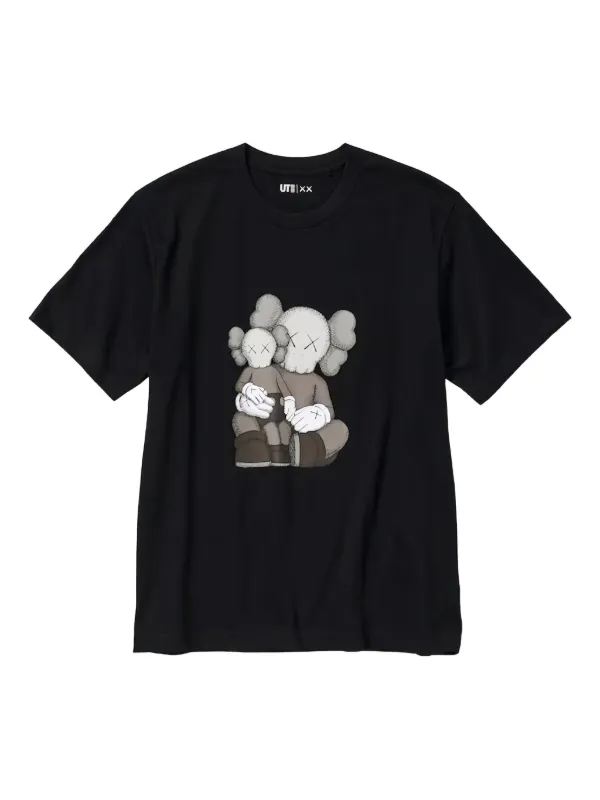 KAWS UT グラフィック Tシャツ | ブラック | FARFETCH JP