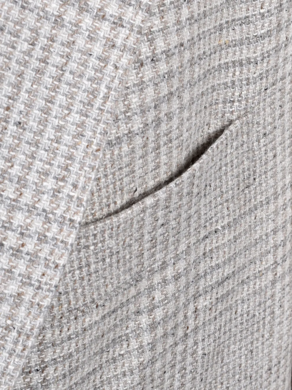 Brunello Cucinelli Prince of Wales check suit Grijs