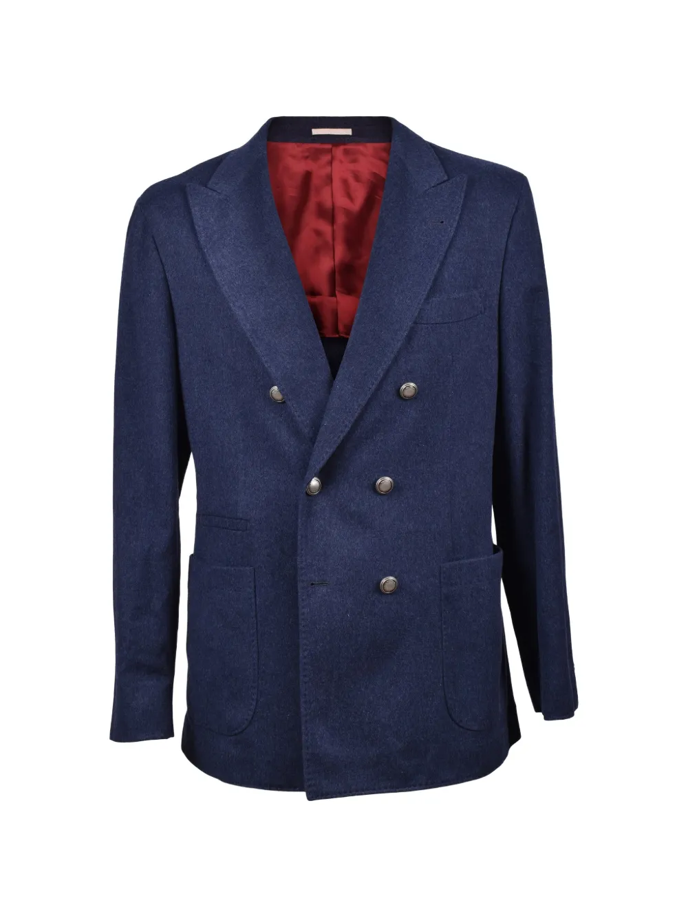 Brunello Cucinelli double-breasted suit - Blu