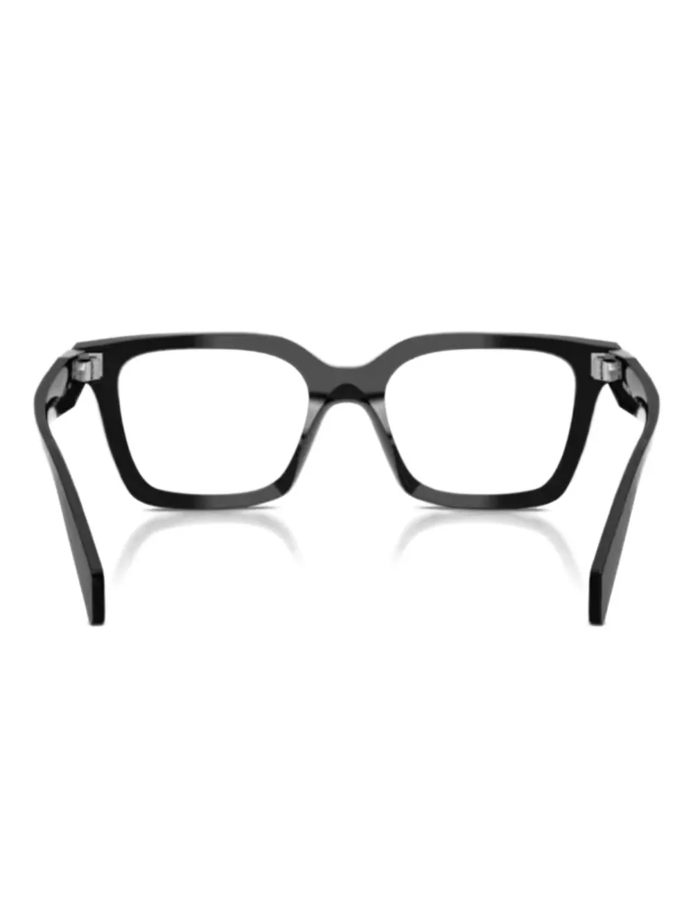 Prada Eyewear geometric-frame glasses | Black | Image 1