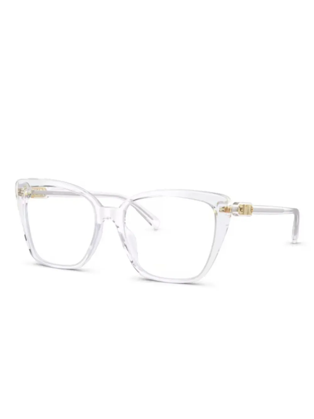 Michael Kors lunettes de vue à monture géométrique | blanc | Image 1