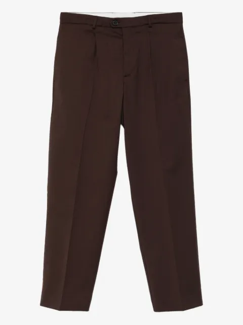 AMARANTO  Pantaloni con piega
