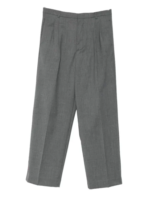 AMARANTO  pleat-detail trousers