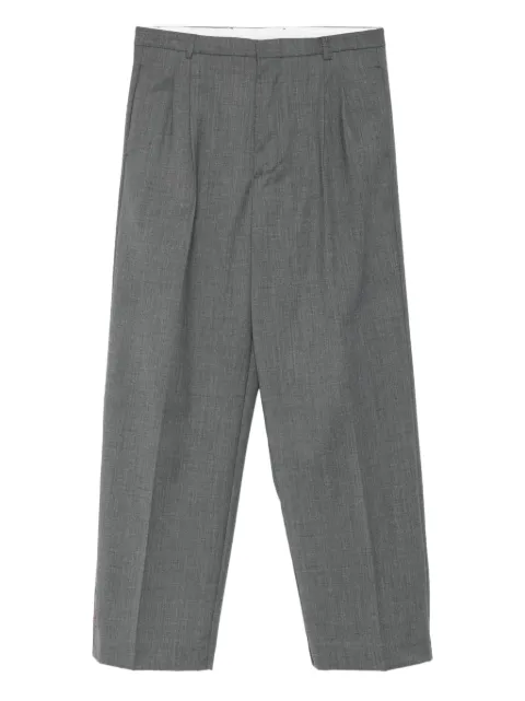 AMARANTO  Broek met geplooid detail
