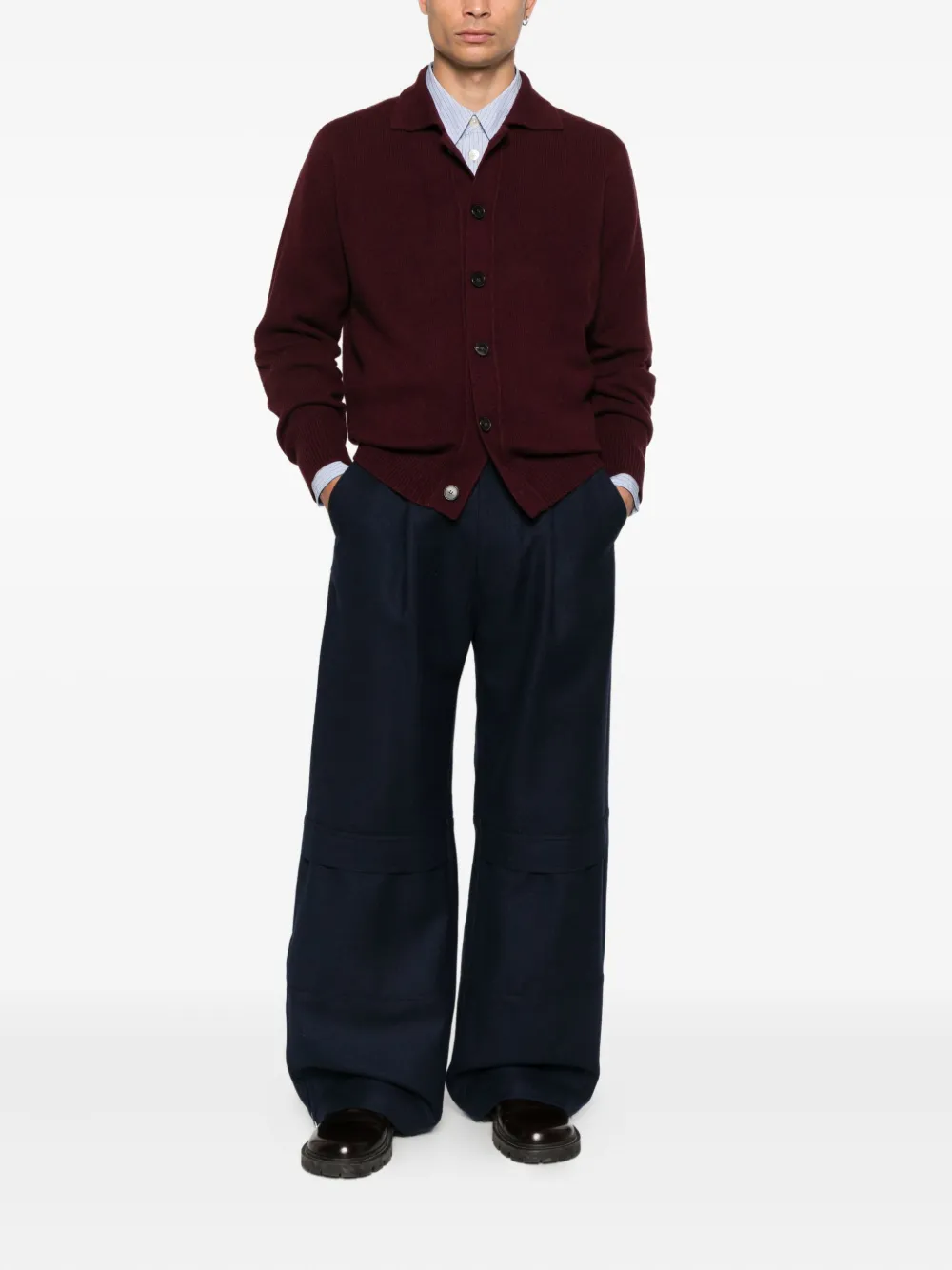 AMARANTO  fine-knit cardigan | Cardigans | Image 2