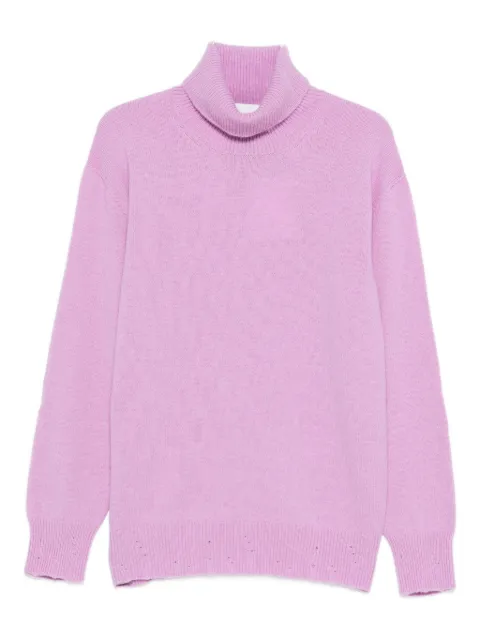 AMARANTO  roll-neck sweater