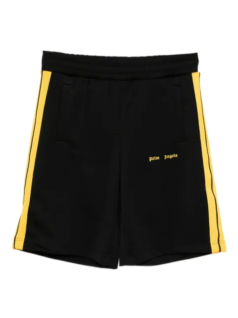 Palm Angels logo-embroidered shorts