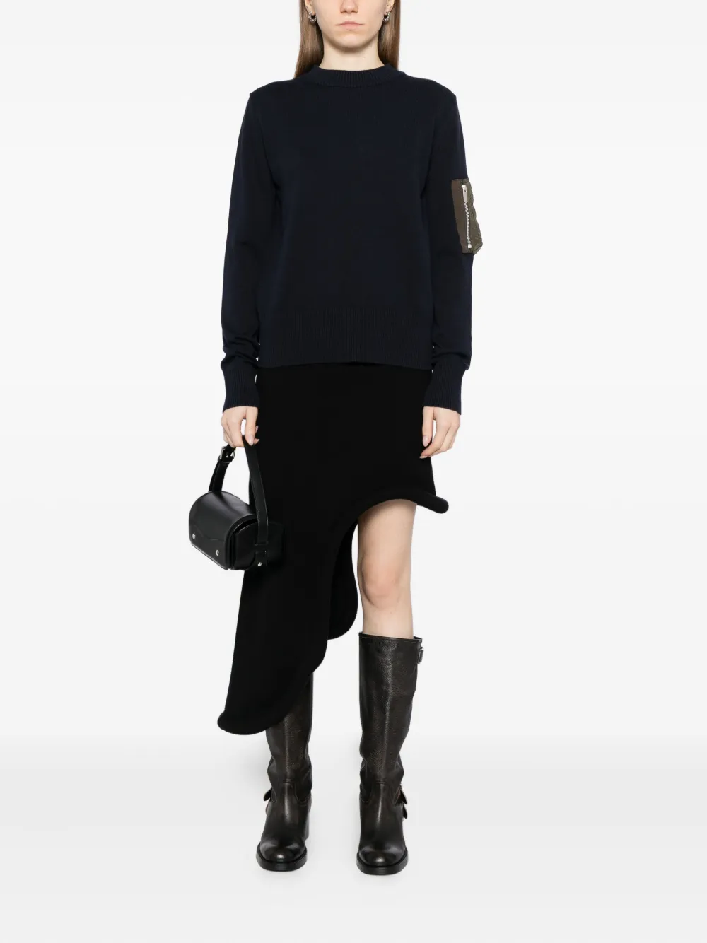 sacai suéter con parche | Suéteres | Image 2