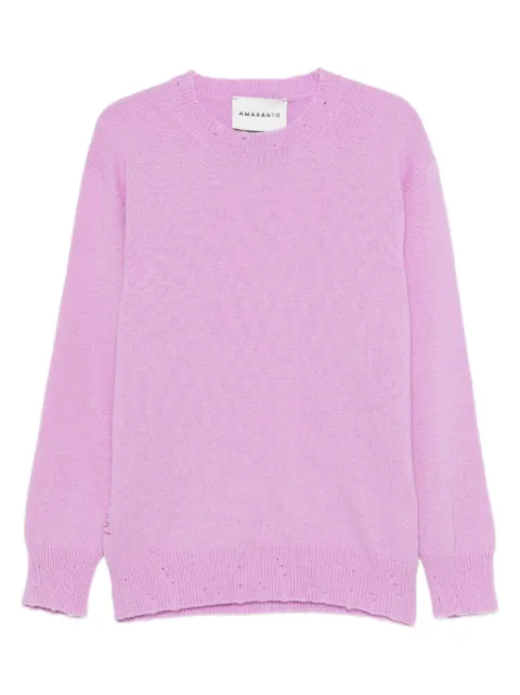 AMARANTO  Pullover mit Rundhalsausschnitt