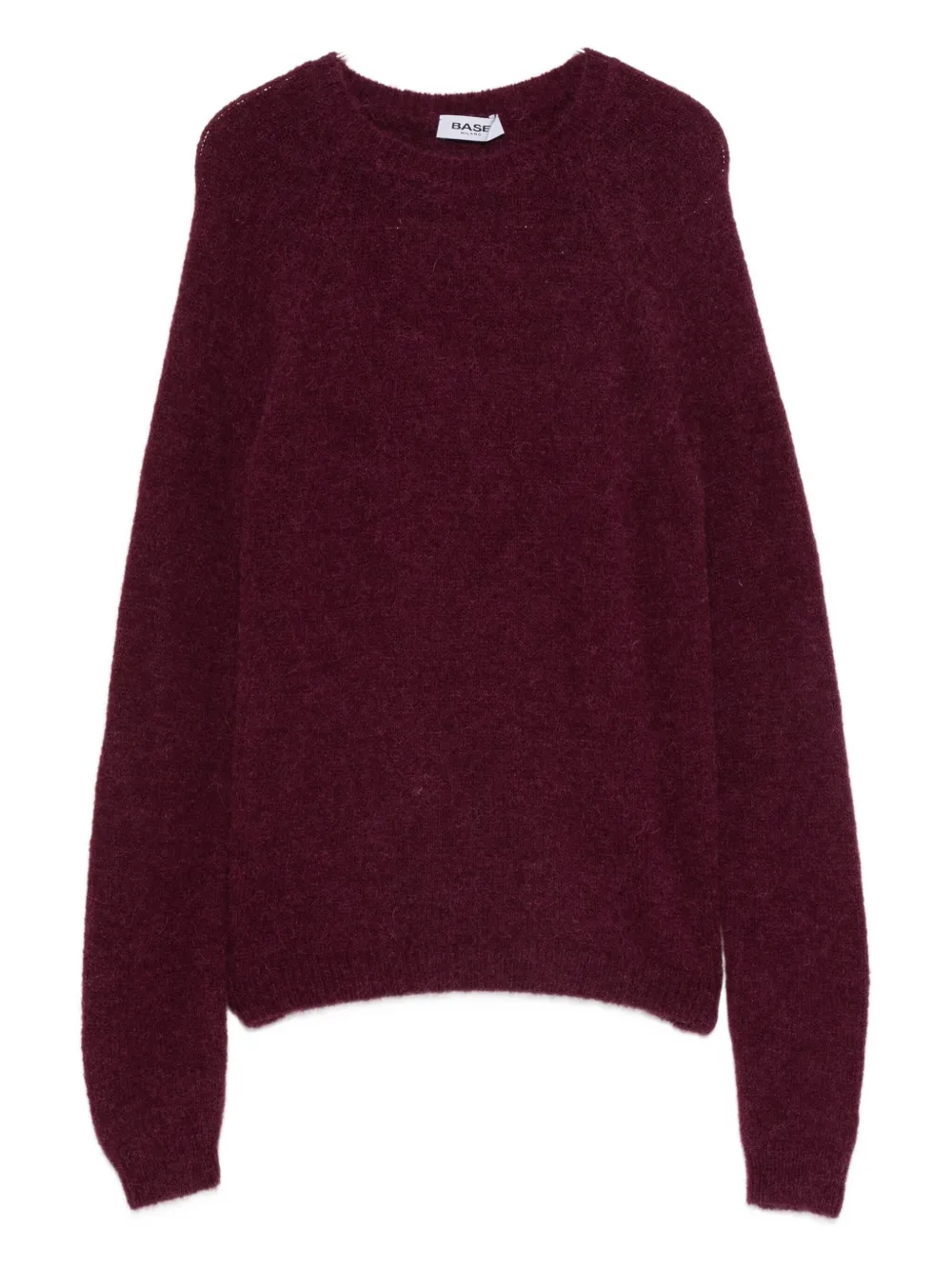 base crew-neck jumper - パープル base crew-neck jumper - パープル