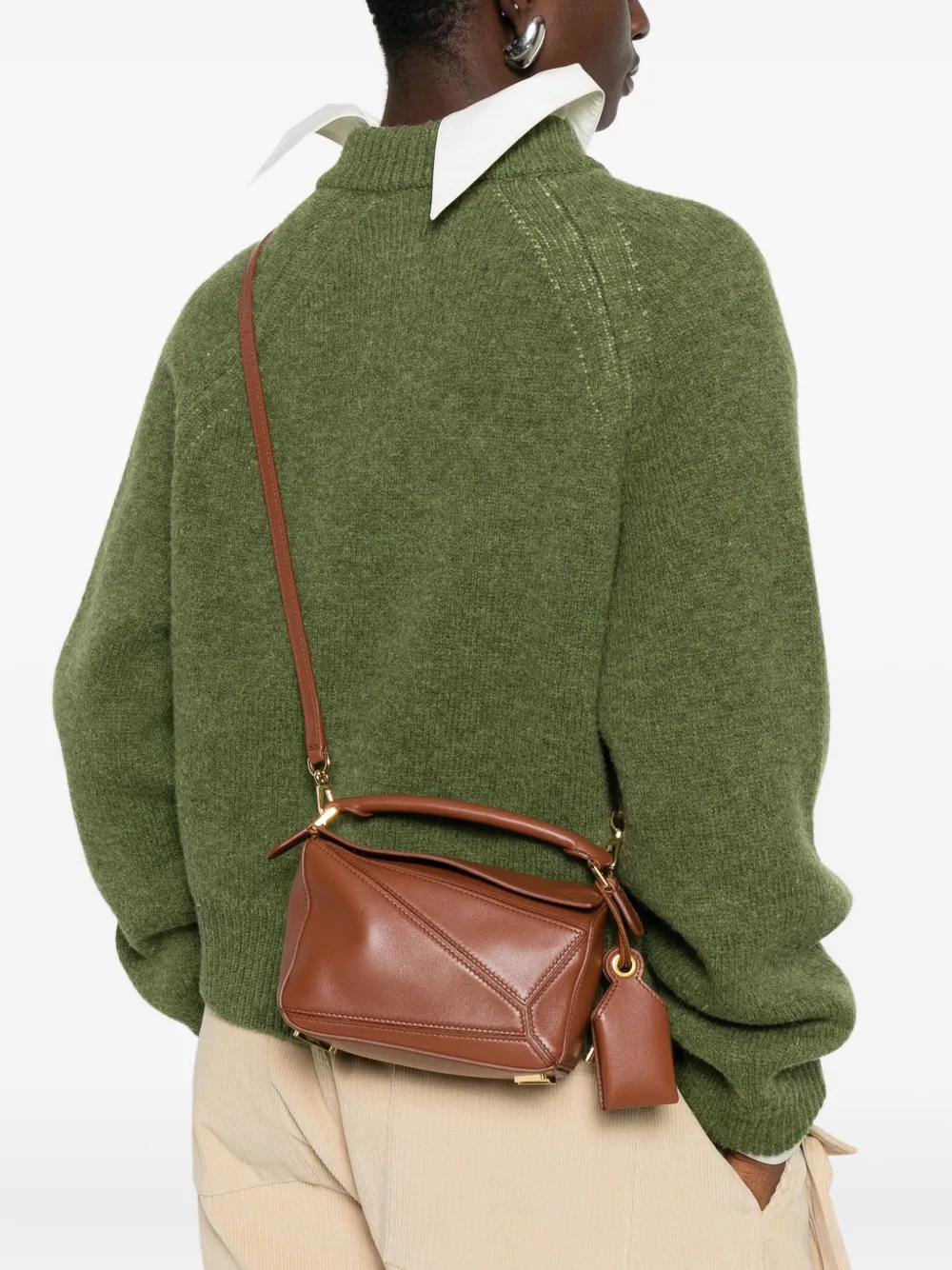  Loewe Puzzle Tote Bag - Brown 