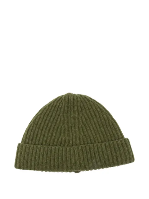 AMARANTO  ribbed-knit beanie