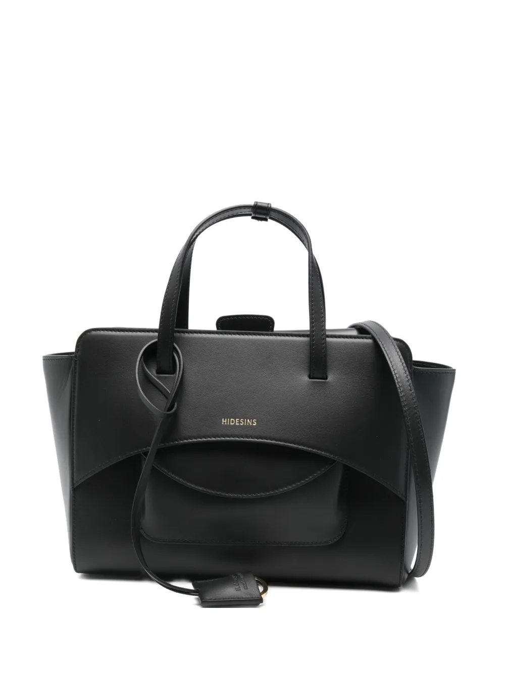 Hidesins Logo-stamp Tote Bag In Black