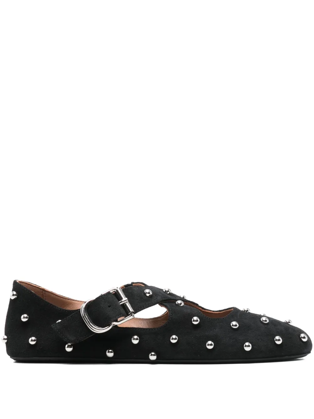 Alaïa studded ballet flats | Black | Image 1