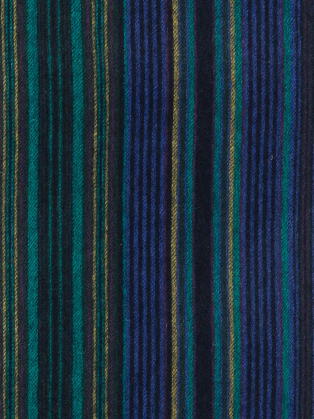 Paul Smith striped scarf - Blauw