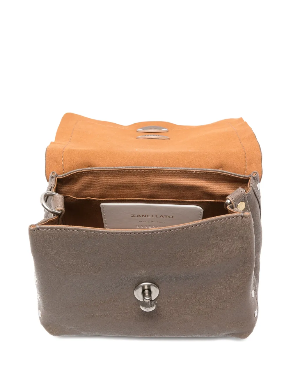 Zanellato Leren shopper Bruin