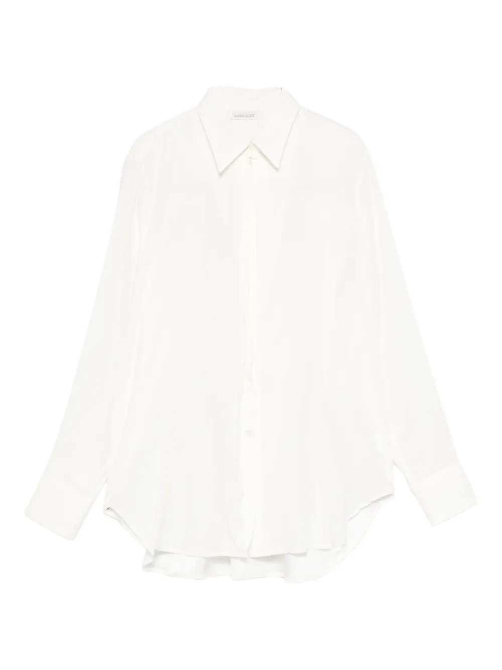 Archivio '67 Silk And Nylon Shirt In Animal Print