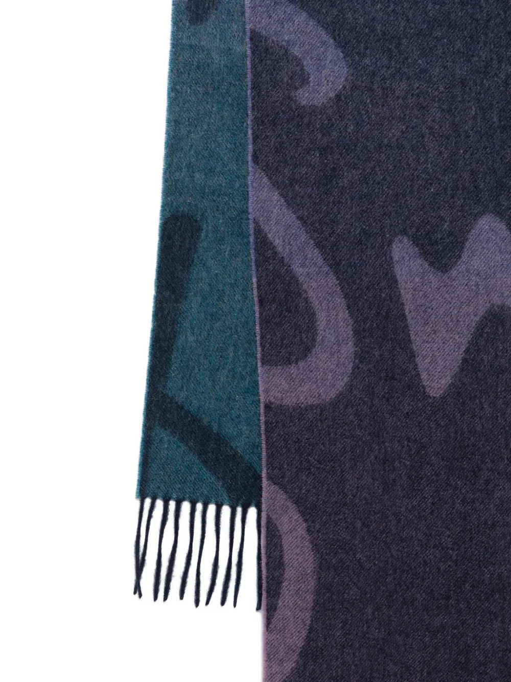 Paul Smith reversible scarf - Paars