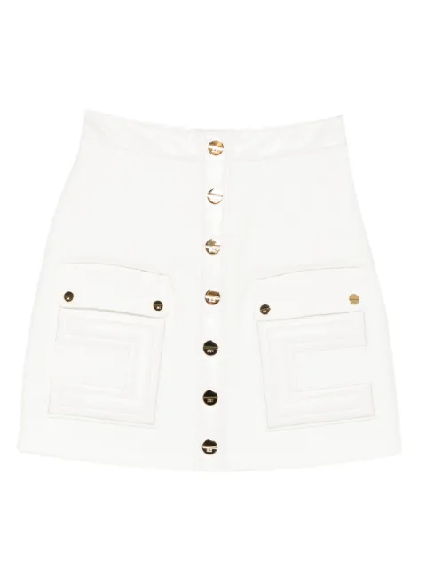 Elisabetta Franchi flap-pocket mini skirt