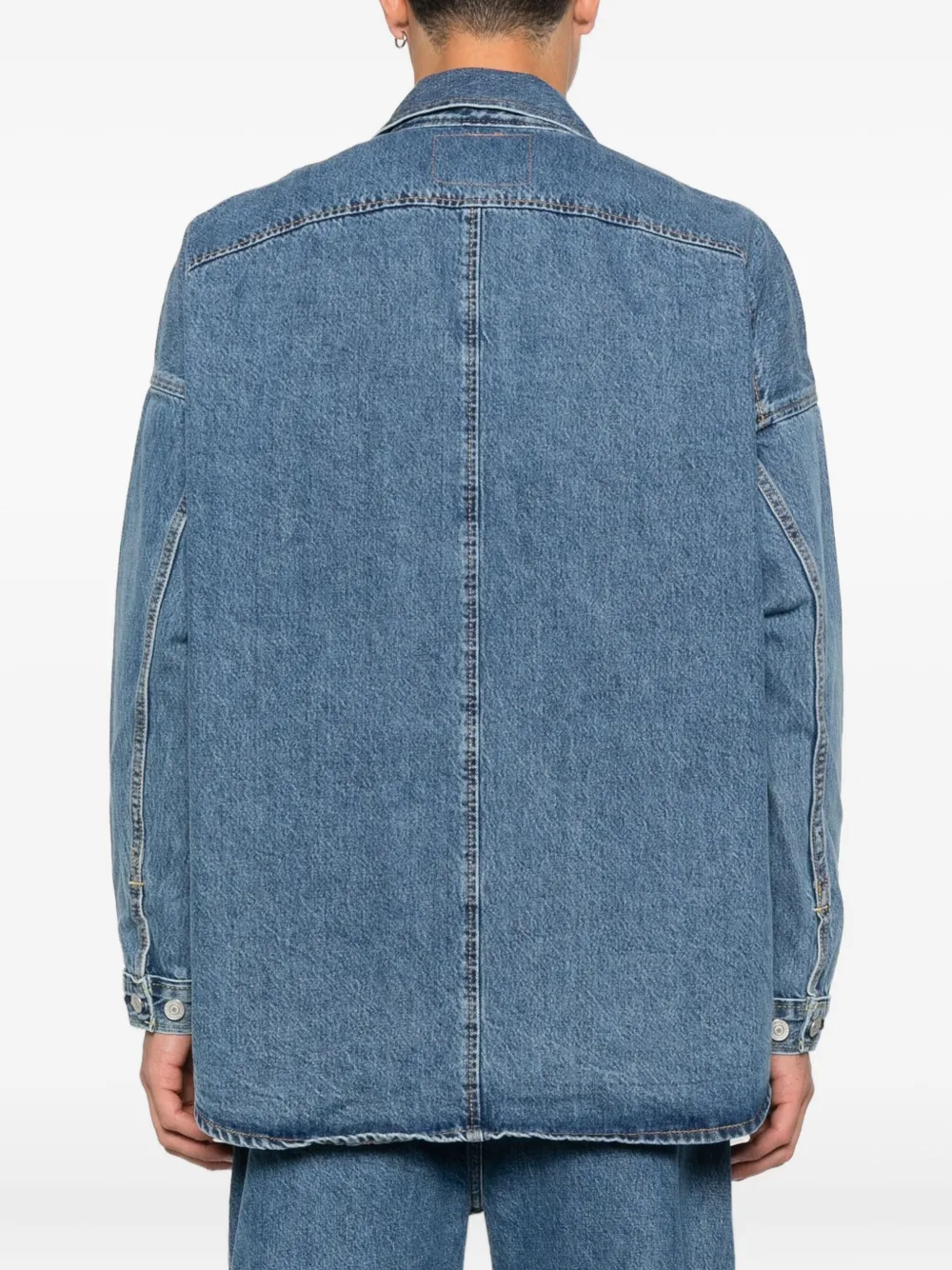 Levi's Twist Denim Jacket In Blue
