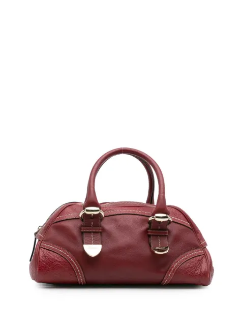 Gucci Pre-Owned 2016-2025 Guccissima Trimmed Leather Signoria handbag