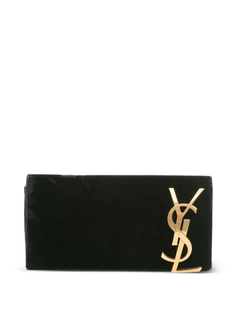 Saint Laurent Pre-Owned 2017 Velvet Smoking clutch bag