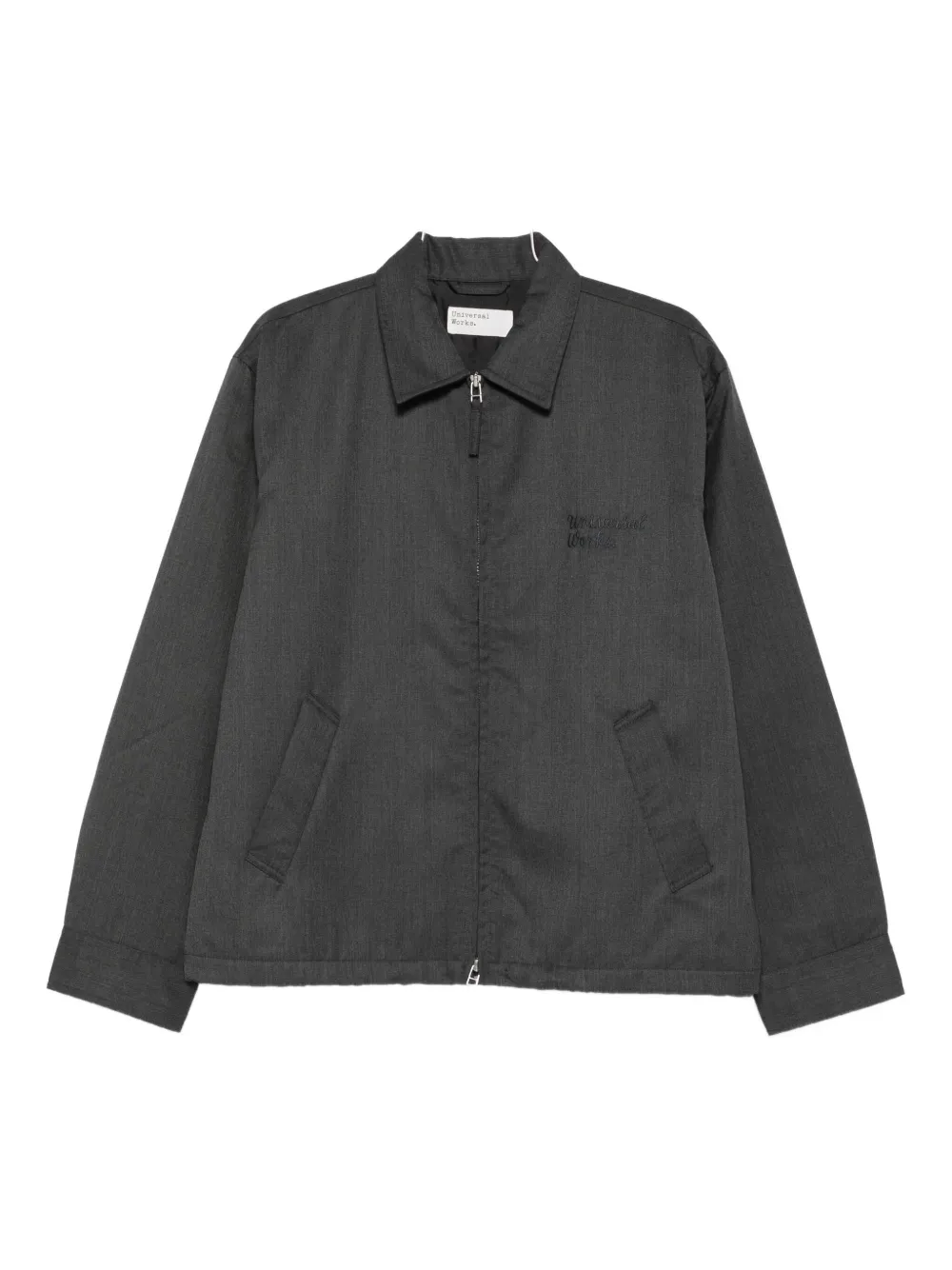 Universal Works zip-fastening jacket - グレー Universal Works zip-fastening jacket - グレー