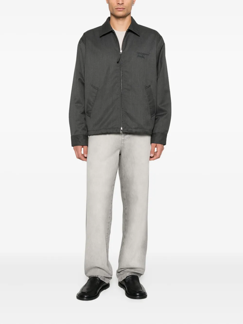 Universal Works veste à fermeture zippée | Surchemises | Image 2