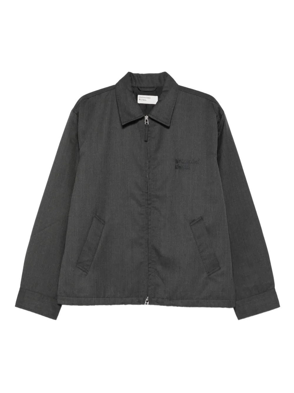 Universal Works veste à fermeture zippée | gris | Image 1