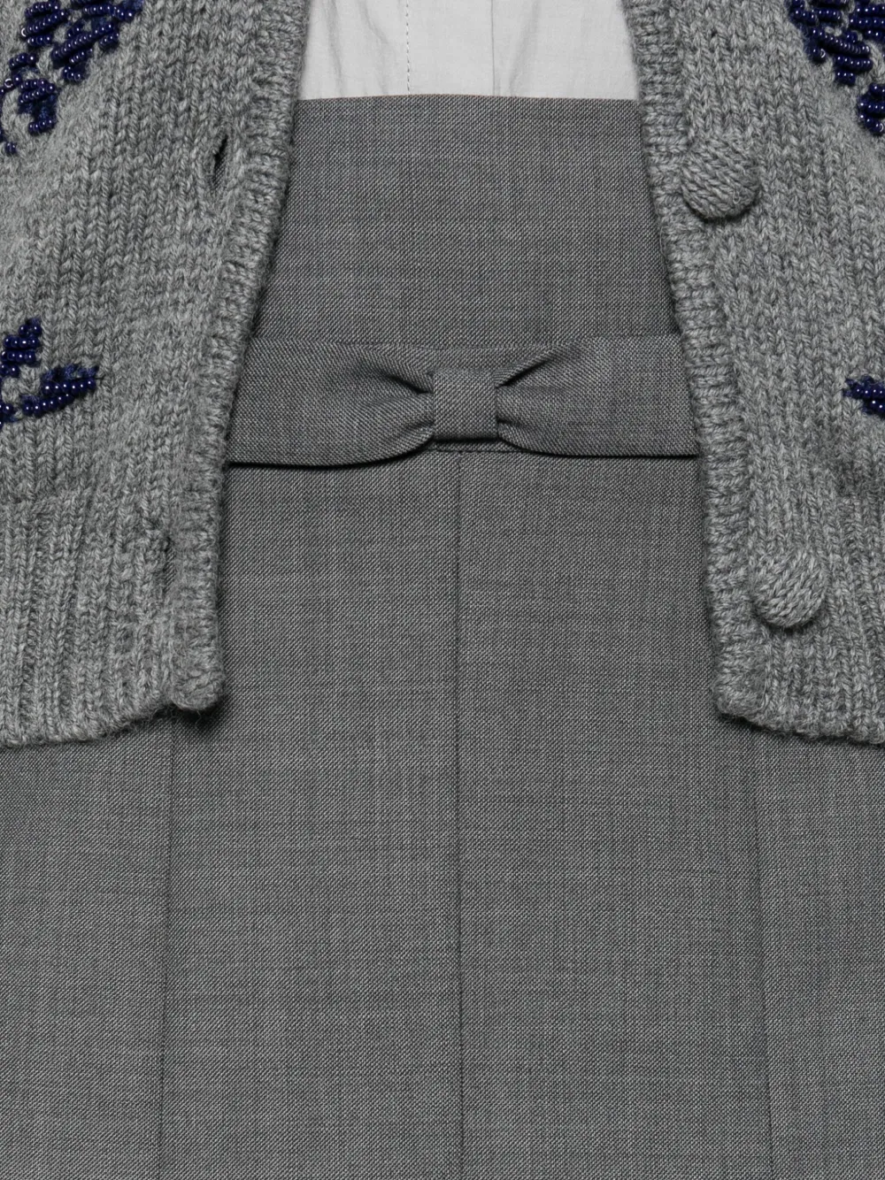 SHUSHU TONG Plooirok Grijs