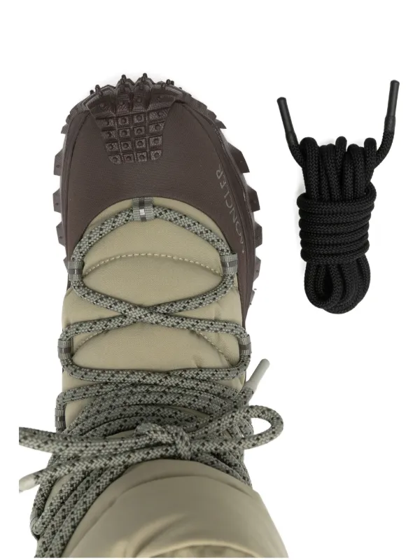 Moncler Bota Trailgrip GTX Com Cadarço | Verde | FARFETCH BR