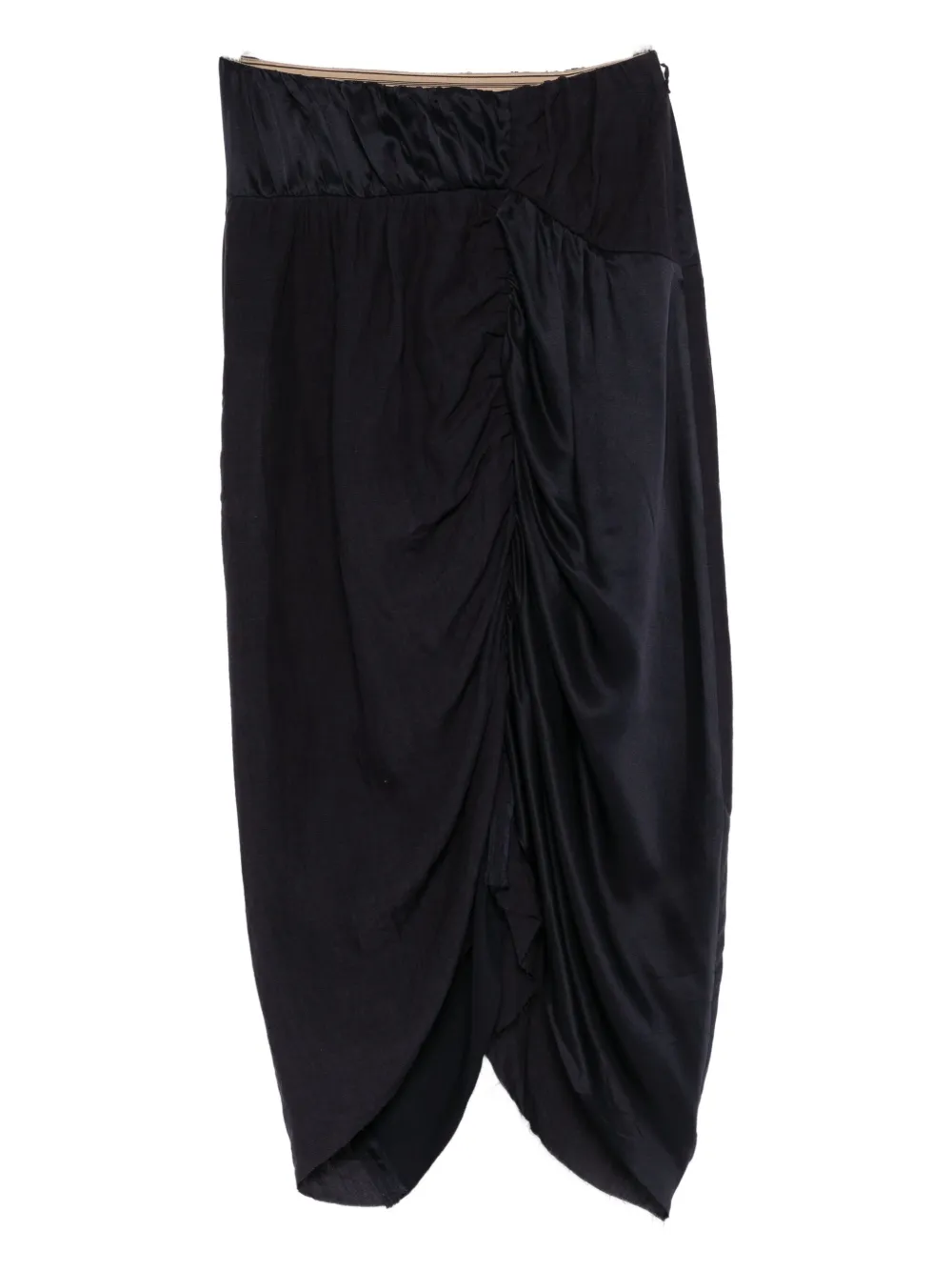 Ziggy Chen falda midi fruncida | azul | Image 1
