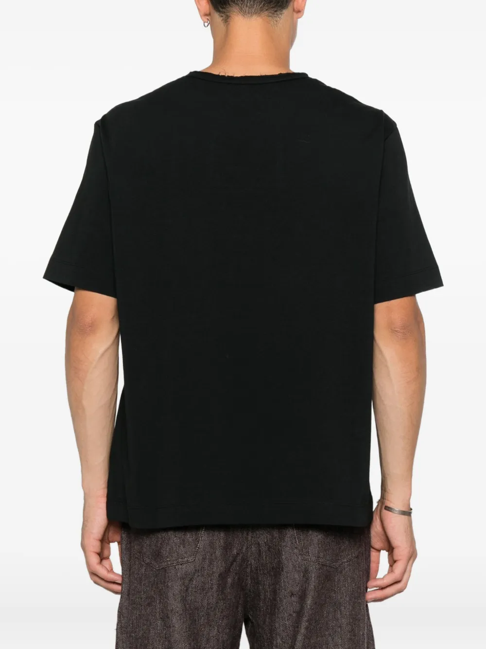 Ziggy Chen T-shirt met print Zwart