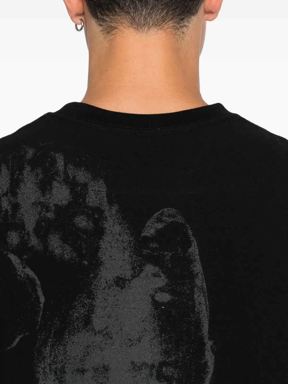 Ziggy Chen T-shirt met print Zwart