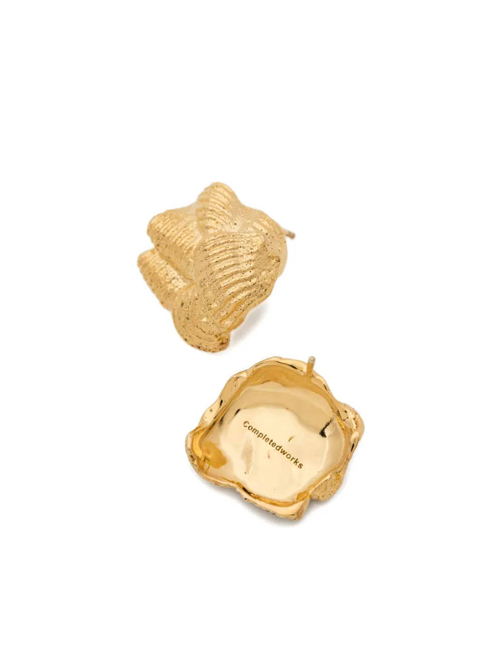 Completedworks Scrunch Earrings - Gold 