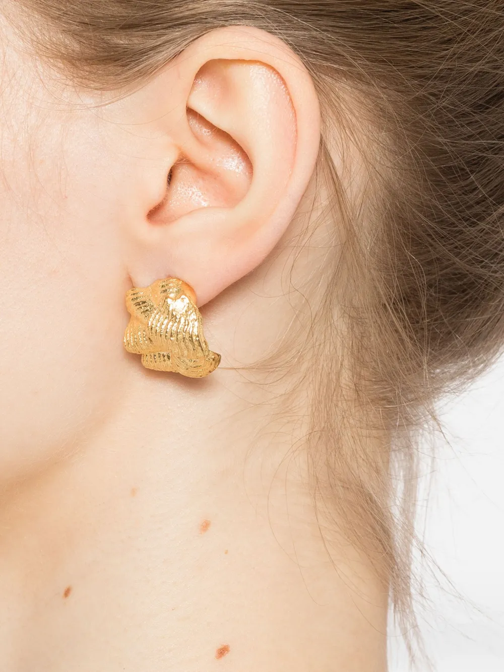  Completedworks Scrunch Earrings - Gold 