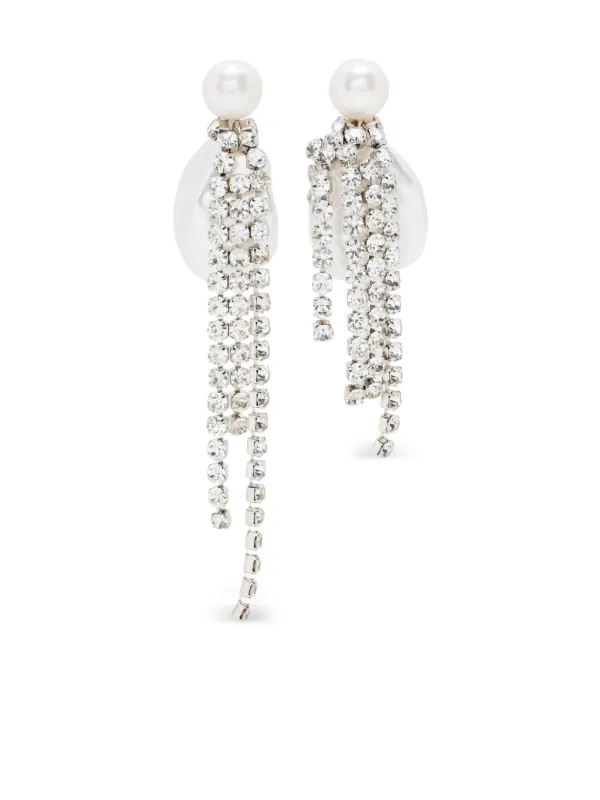 Completedworks Baroque Earrings in White
