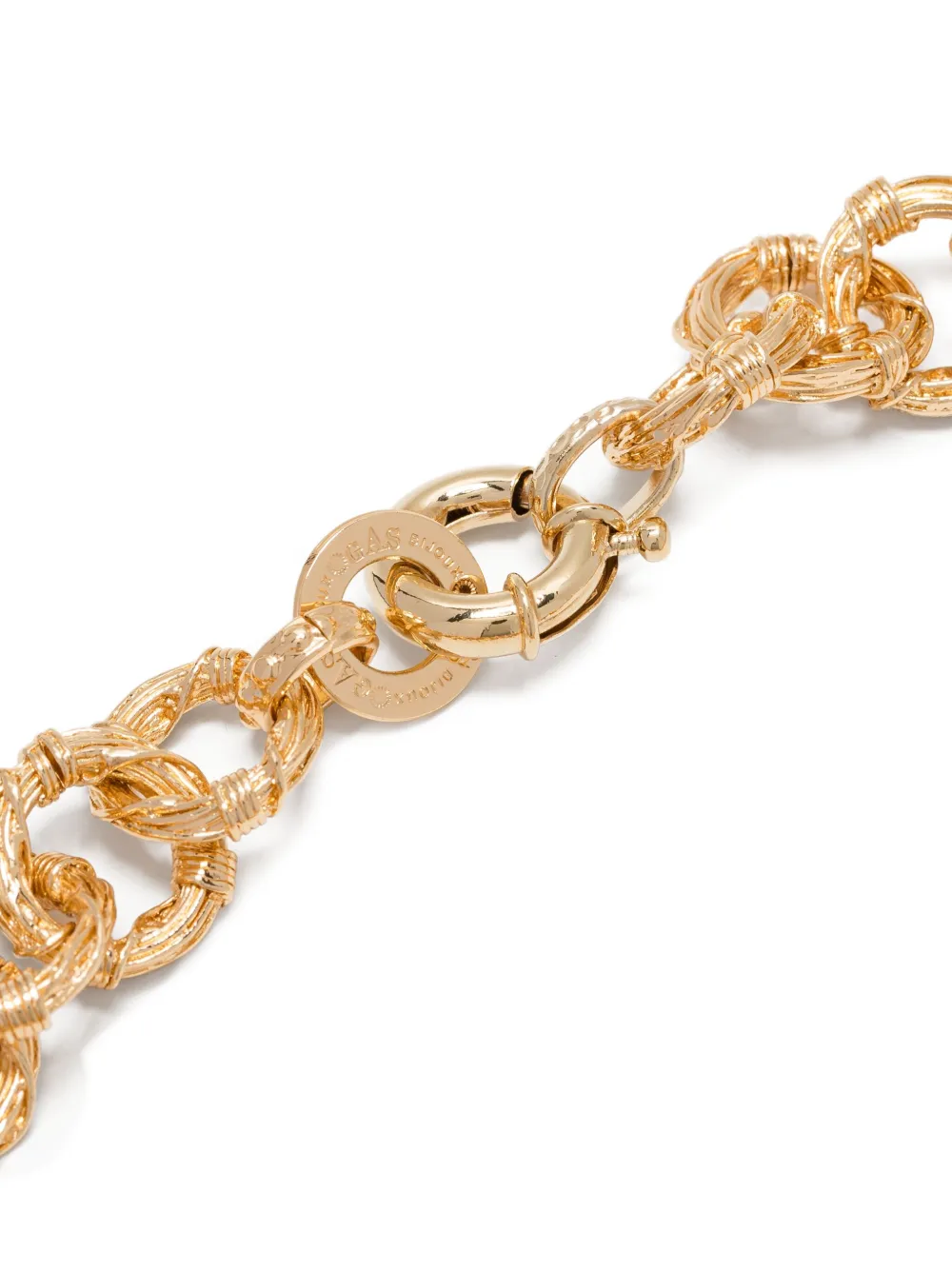 Gas Bijoux Maille Ariane Necklace In Gold