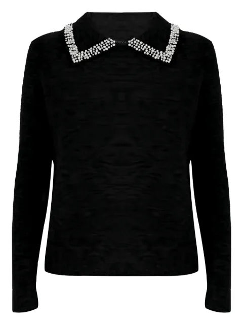 Kocca Aralda embellished-collar sweater