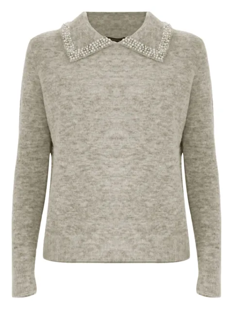 Kocca Aralda beaded-collar sweater