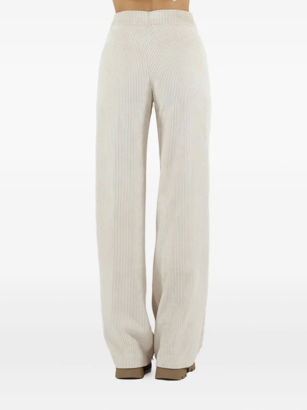 Kocca Ansyell ribfluwelen broek Beige