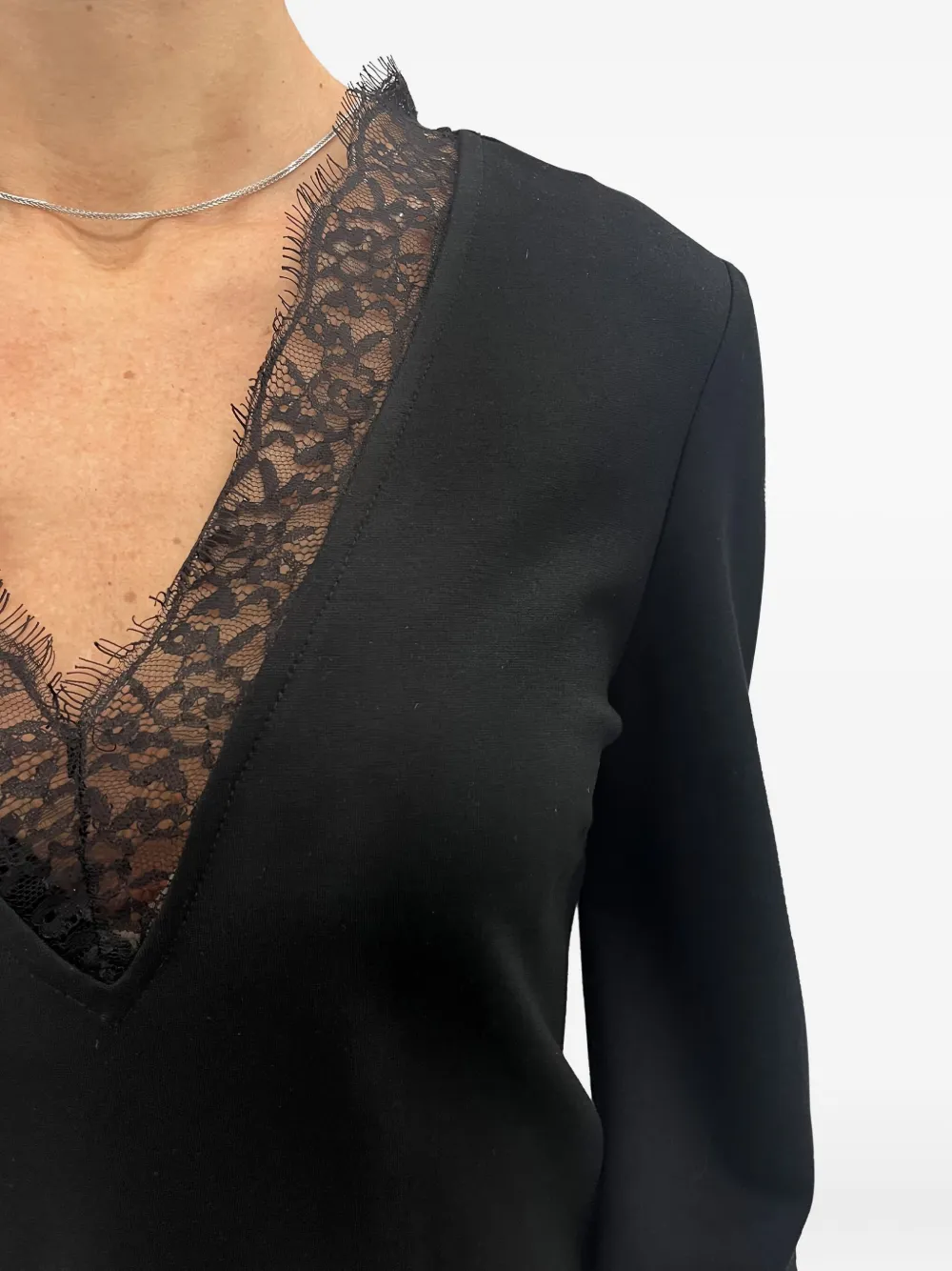 LIU JO Tuniek met kant Zwart