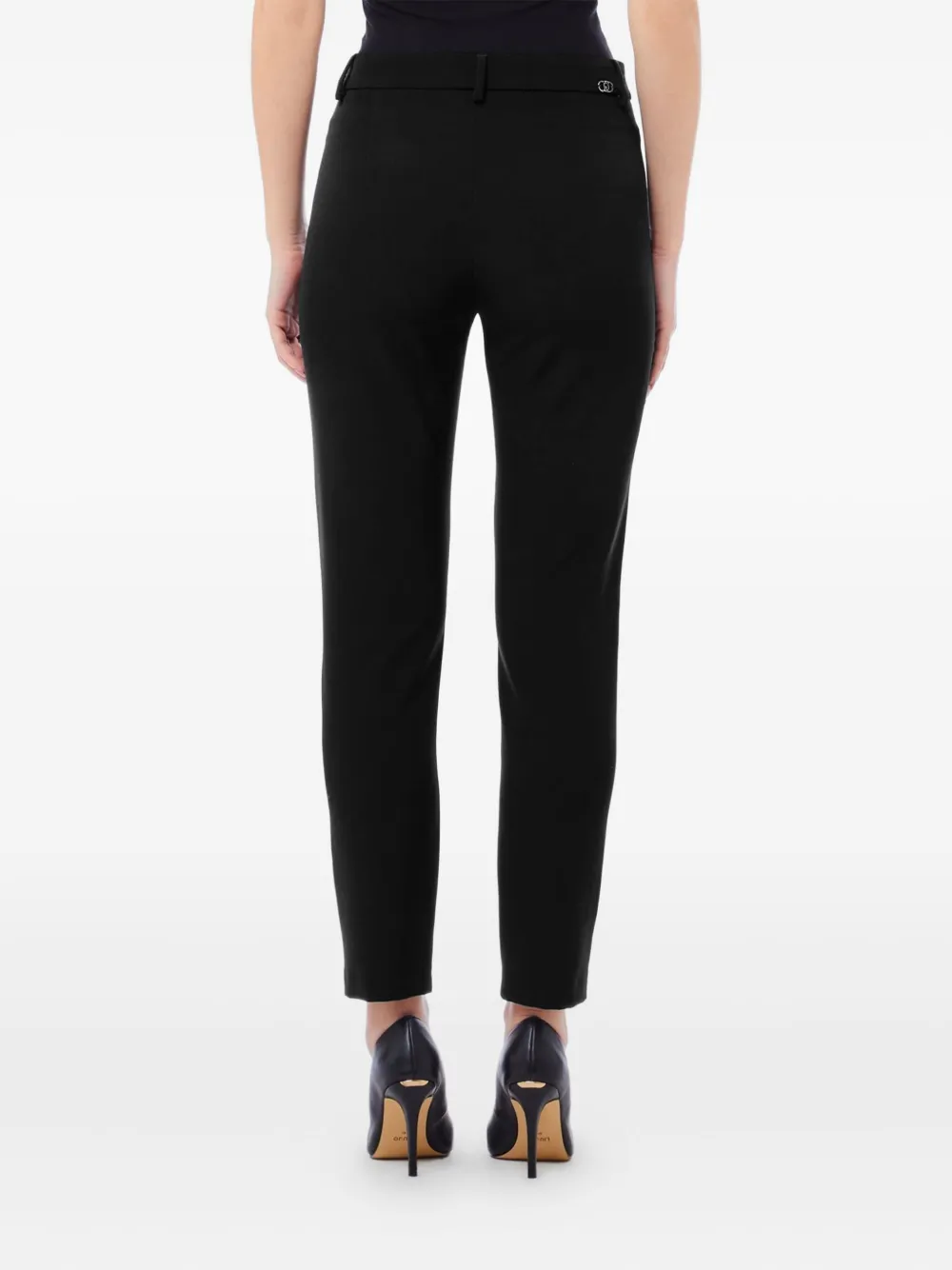 LIU JO welt pocket trousers - Zwart