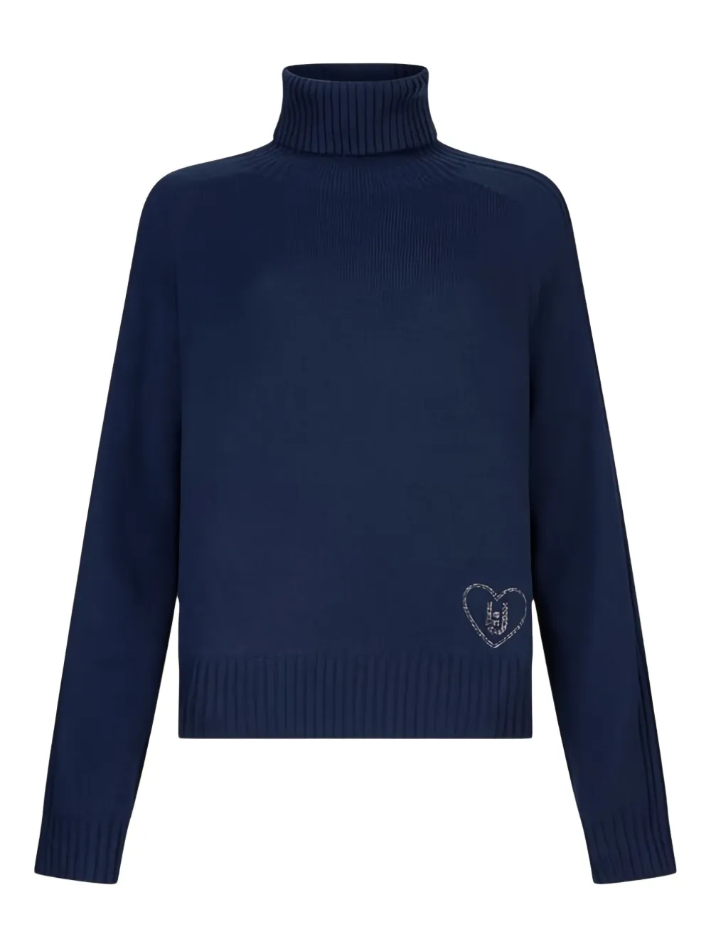 LIU JO turtleneck sweater | Blue | Image 1