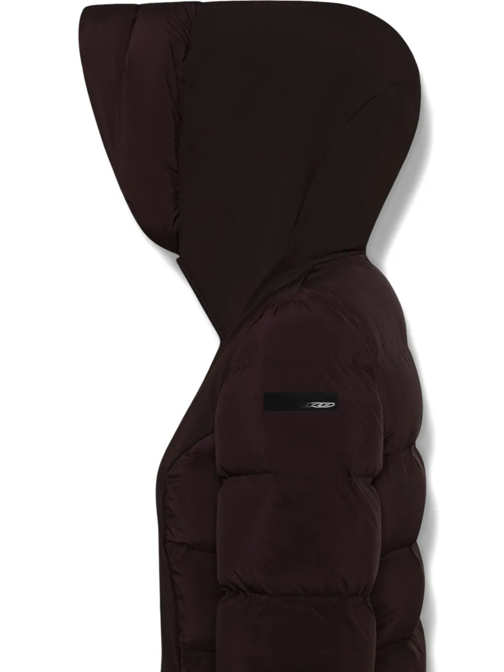 Rrd Hooded Hybrid Parka In Brown