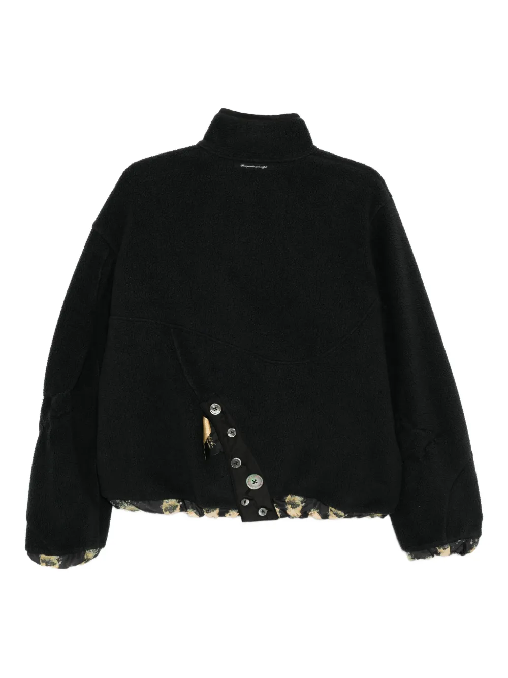 Undercover Logo-patch Top In Black