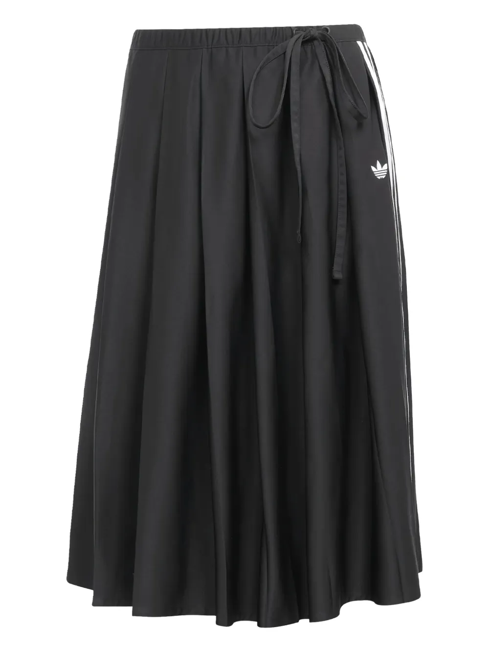 Adidas Originals Originals Pleated Skirt In Black