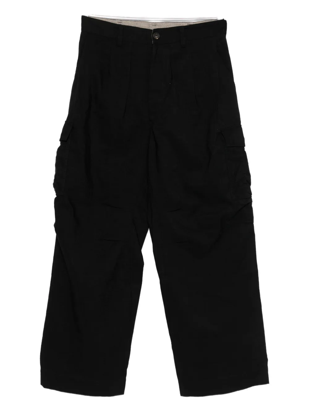 Ziggy Chen pleated cargo pants | Regular-Fit & Straight Leg Pants | Image 2