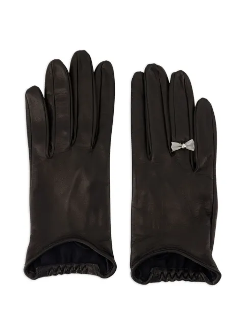 OUR LEGACY guantes con detalle de moño